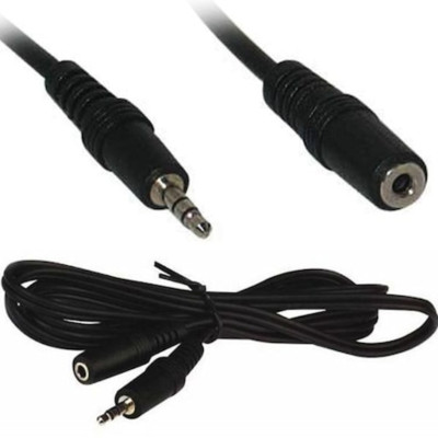 3.5mm Erkek-Dişi Stereo Uzatma Kablo 3metre K:250